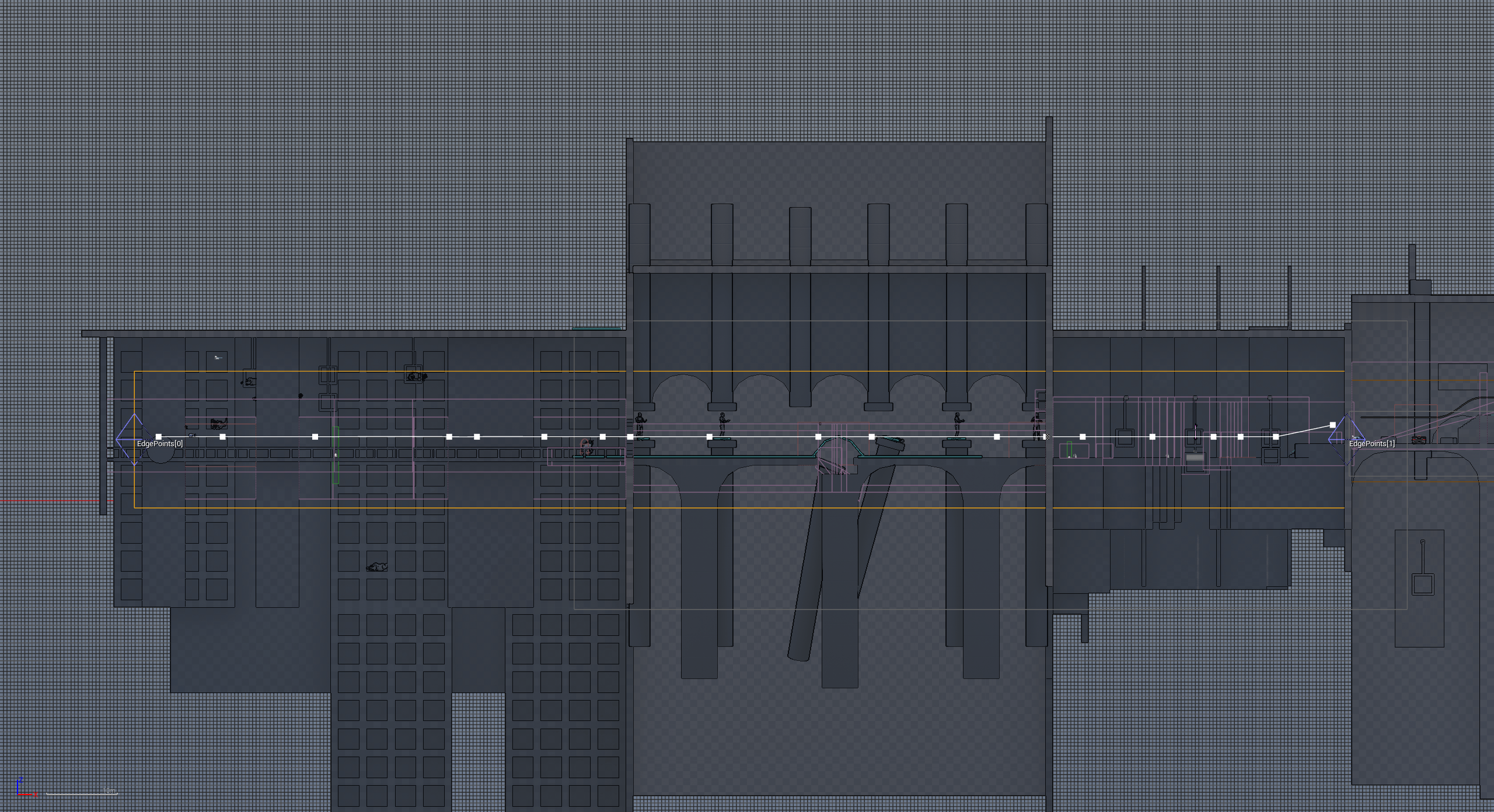 CameraSpline and RoomVolume in UE5 editor